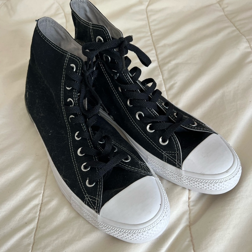 Converse Black High-Top Sneakers